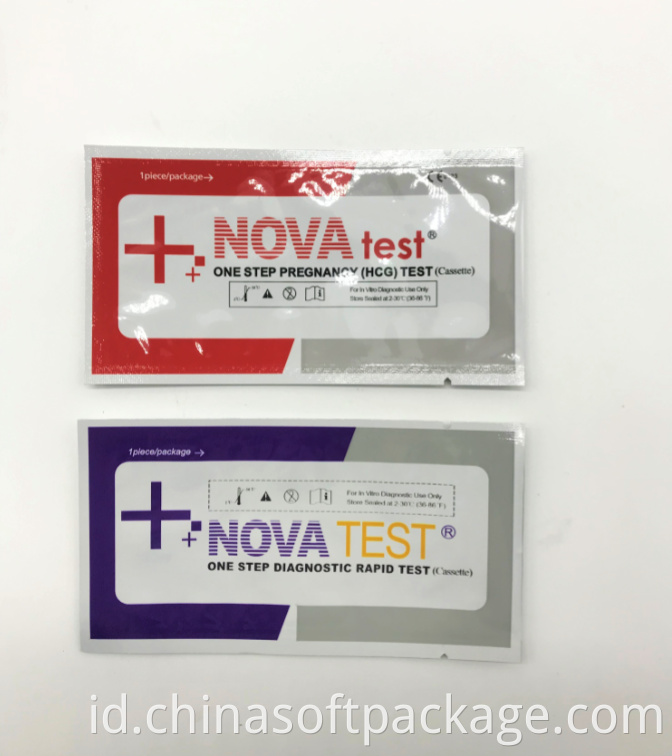 Rapid Diagnostic Test Pouch Packaging Bags